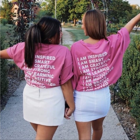 OSFM💕VS PINK “I AM ” PINK ONE SIZE - Picture 9 of 13